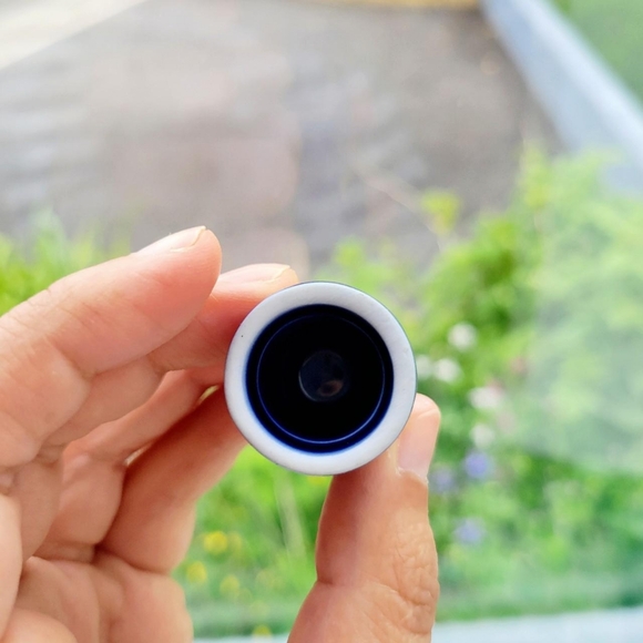 Vintage Alcossebre Navy Blue & Gold Map Thimble - Picture 8 of 8